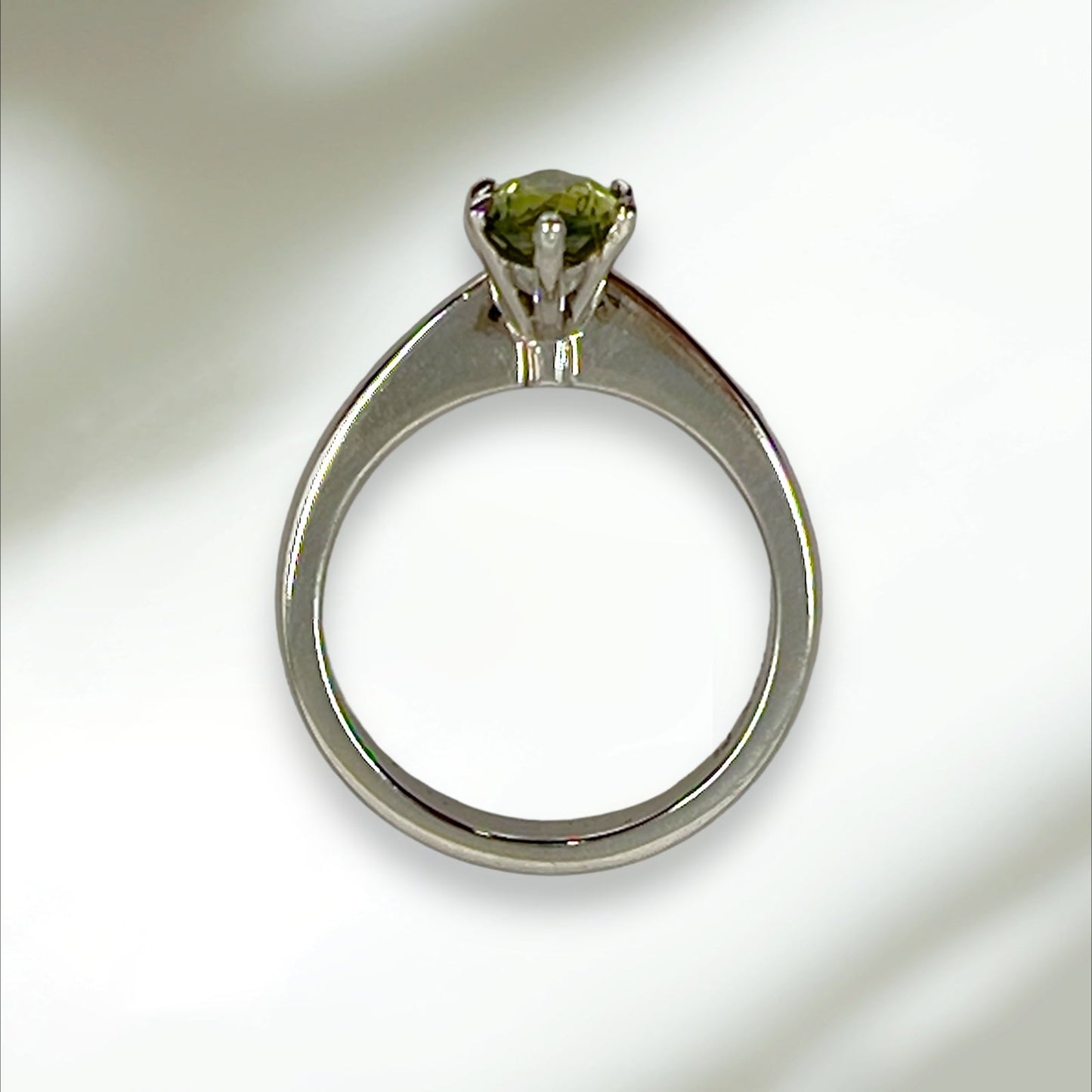 Sapphire & platinum ring Hudsons Estate Jewellery