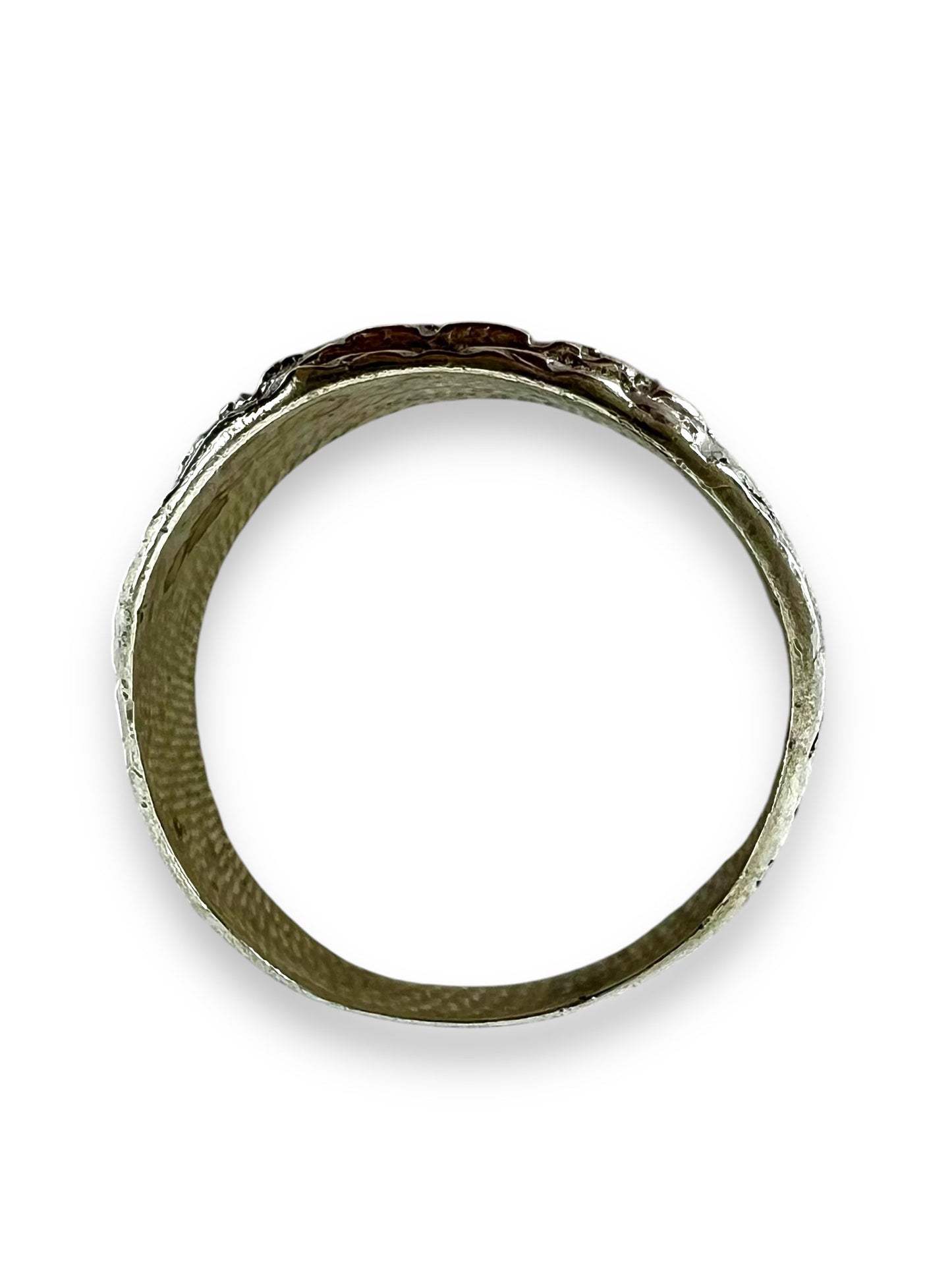 Silver Mizpah ring Hudsons Estate Jewellery