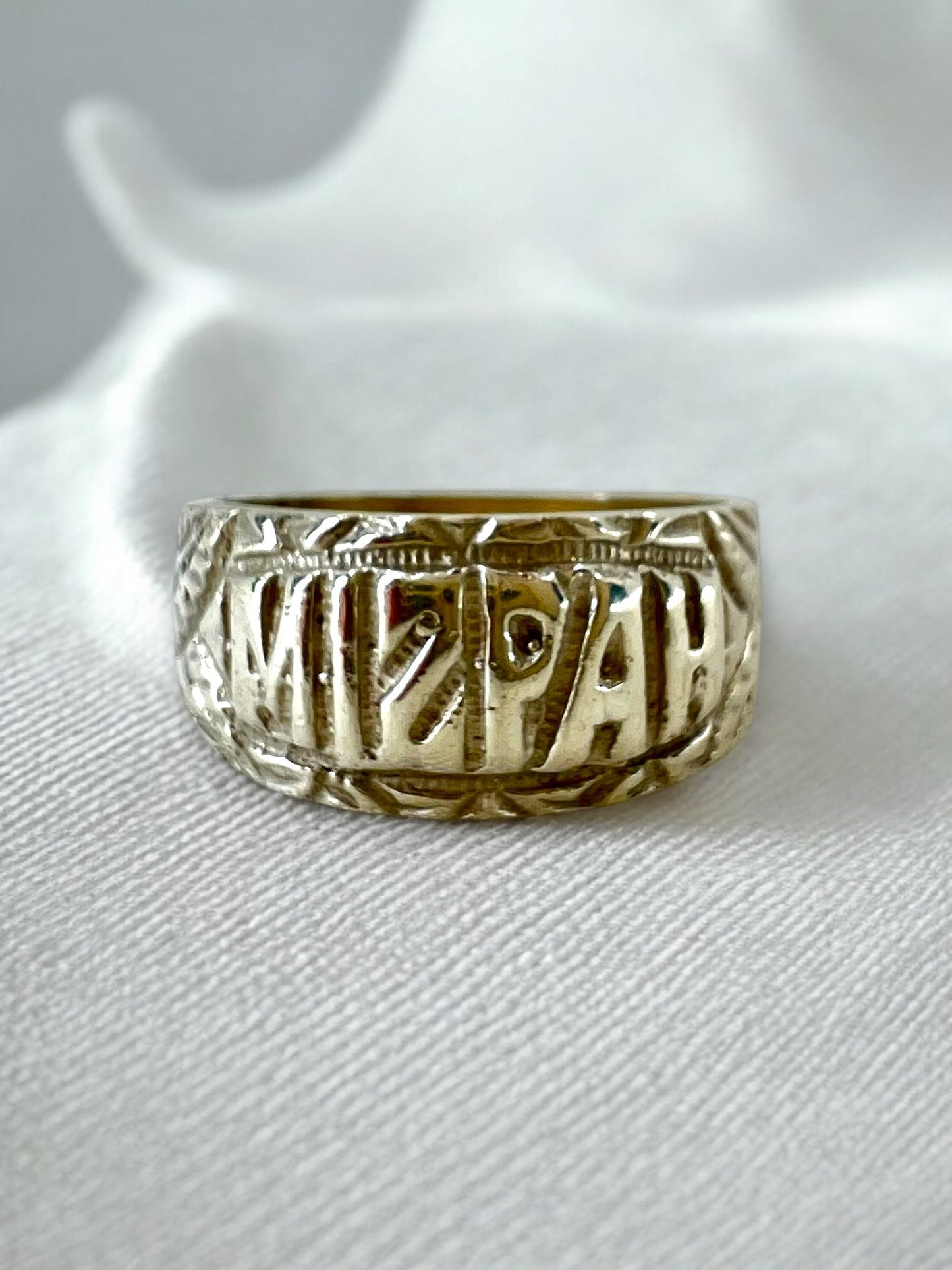 Silver Mizpah ring Hudsons Estate Jewellery