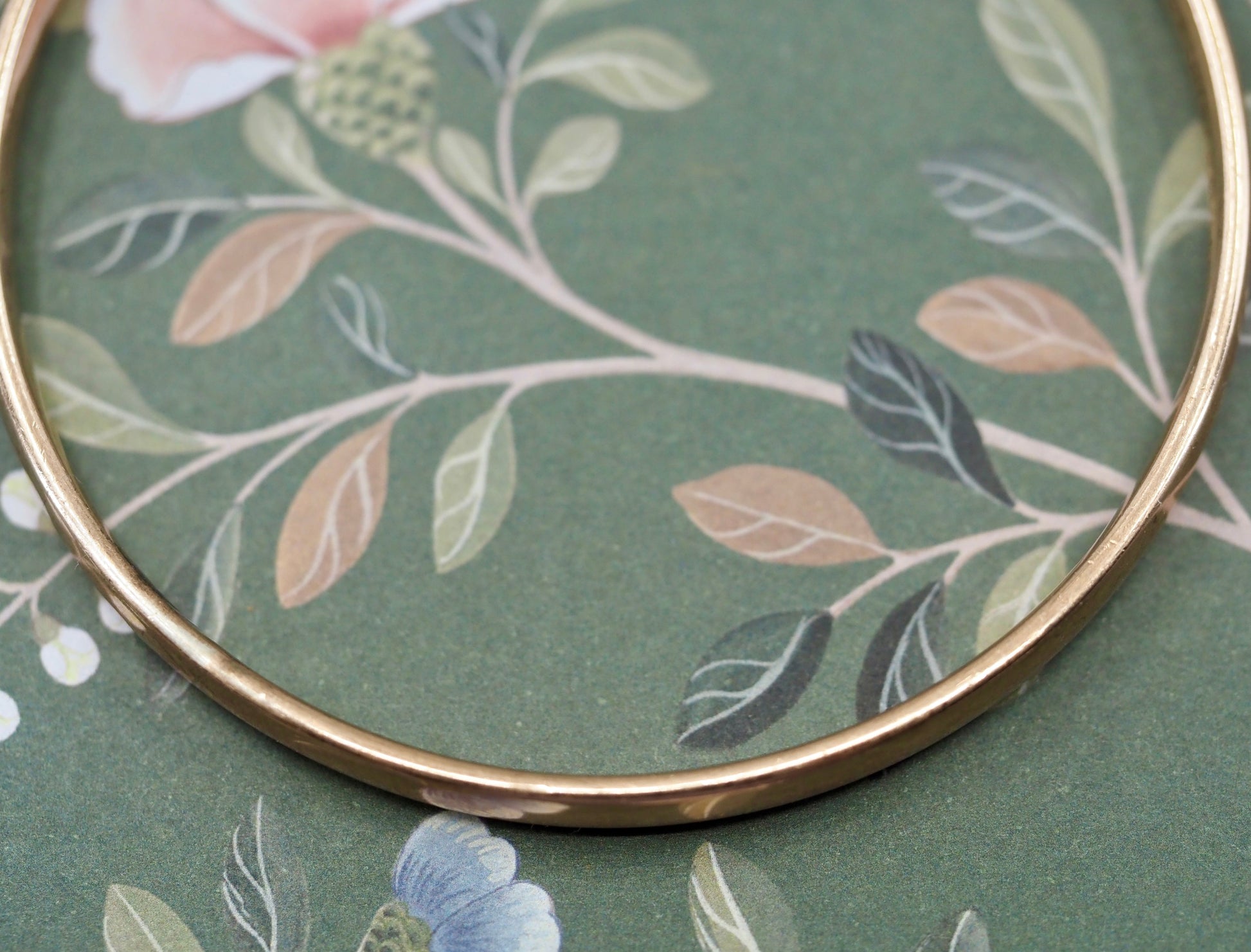 9ct  Rose-Gold Silver Filled Bangle Hudsons Estate Jewellery