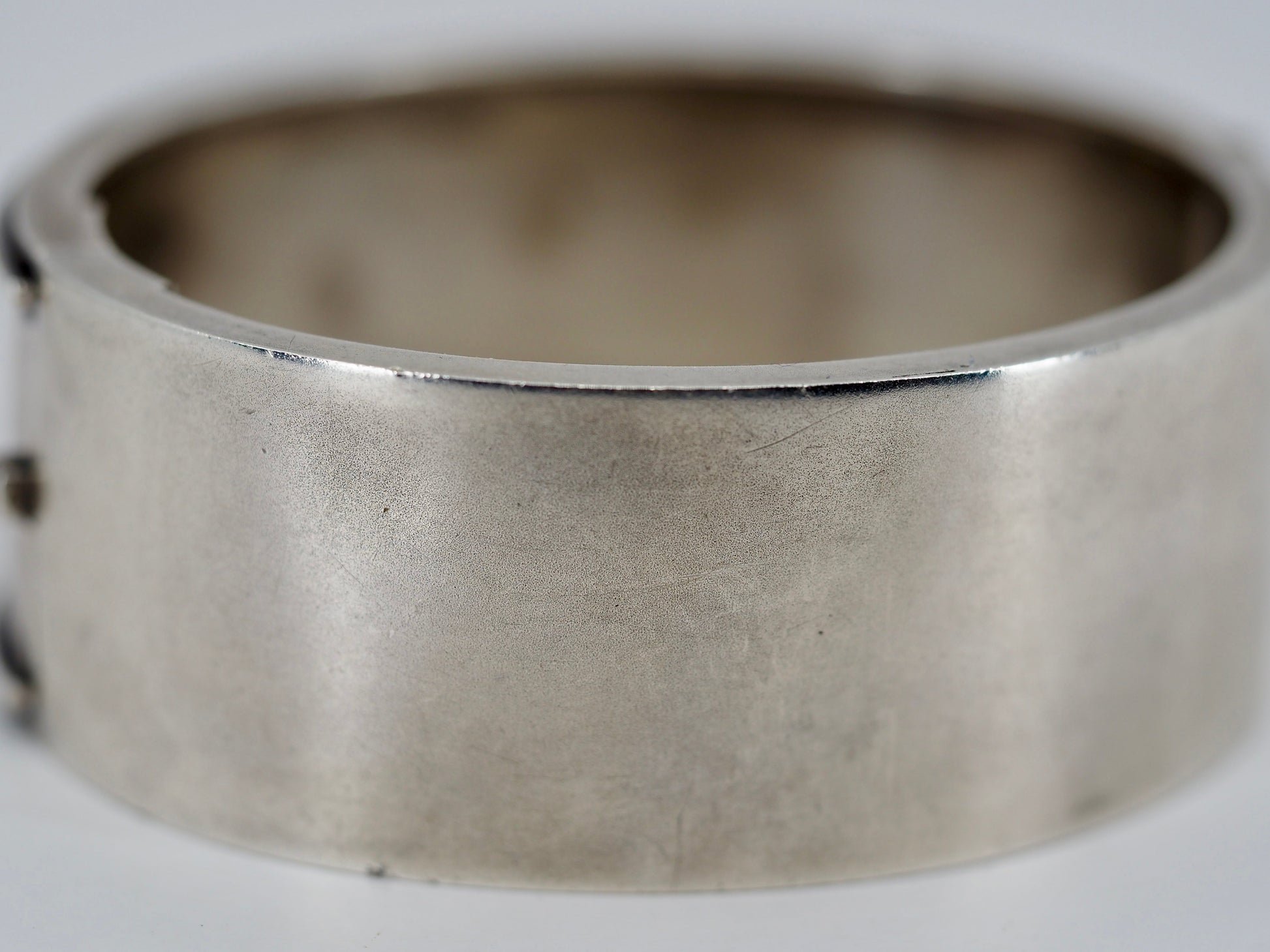 Vintage Sterling Silver Bangle Hudsons Estate Jewellery