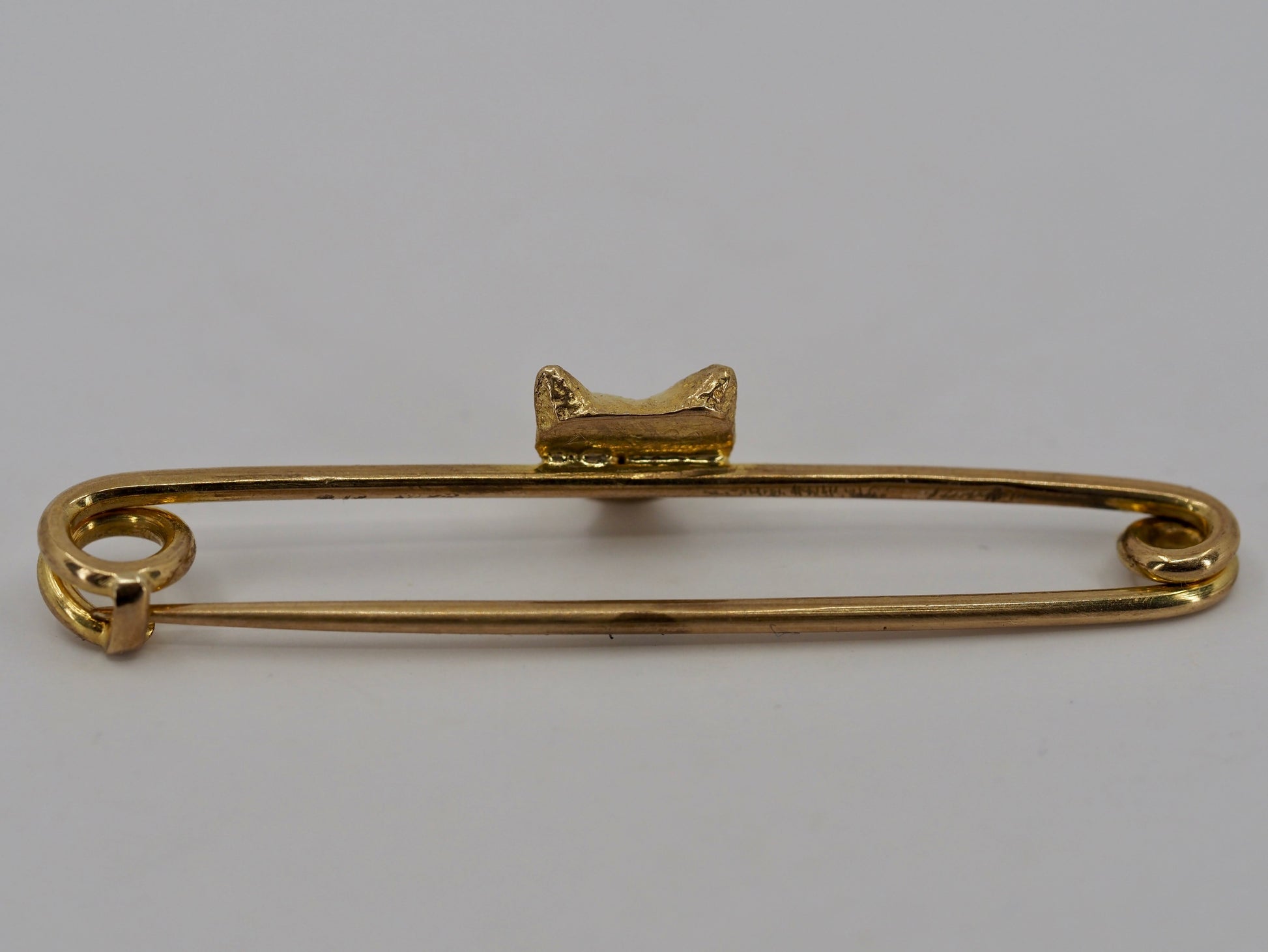 Vintage fox head brooch Hudsons Estate Jewellery