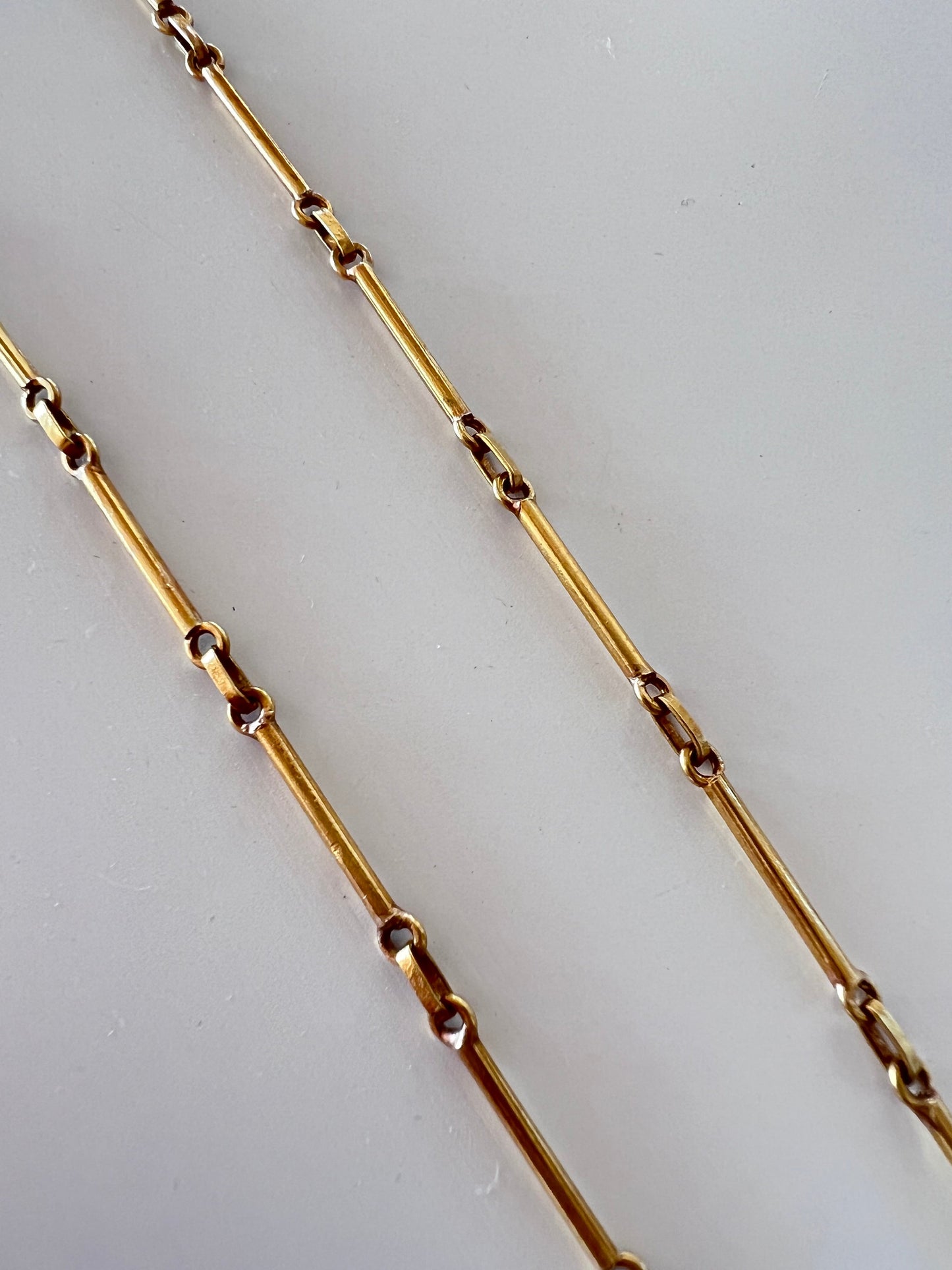 Contemporary 18ct Gold & Lapis Lazuli Necklace Hudsons Estate Jewellery