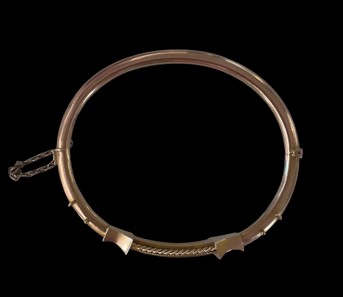 Antique Australian 9ct gold bangle