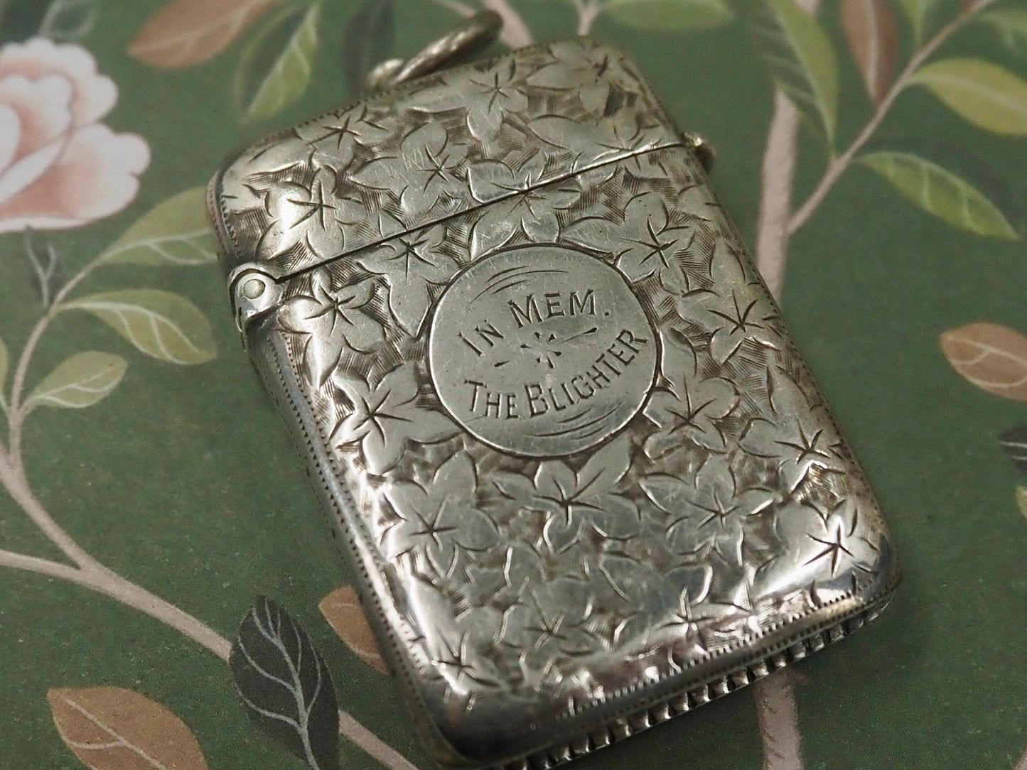 Antique Sterling Silver Vesta Hudsons Estate Jewellery