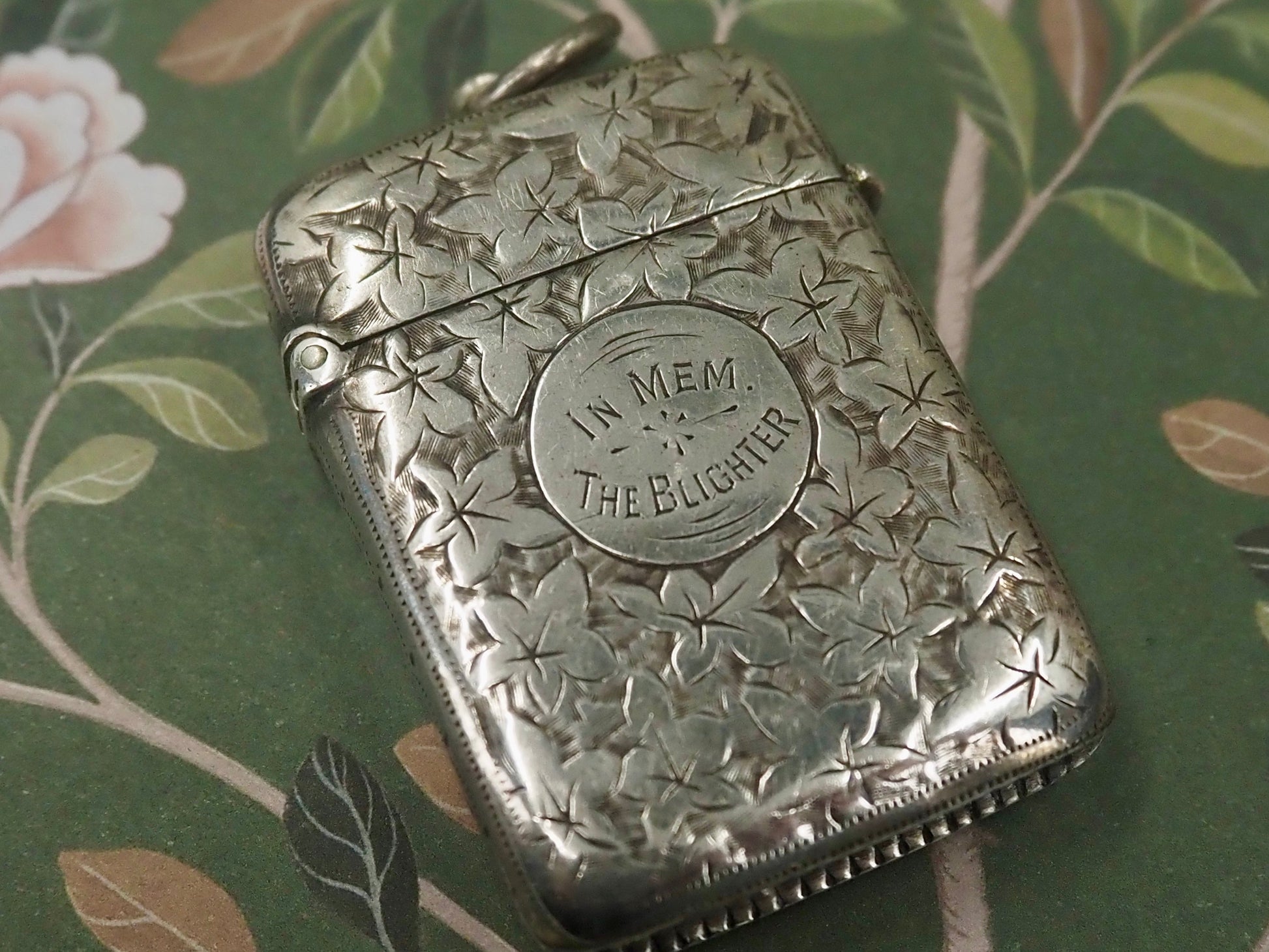 Antique Sterling Silver Vesta Hudsons Estate Jewellery