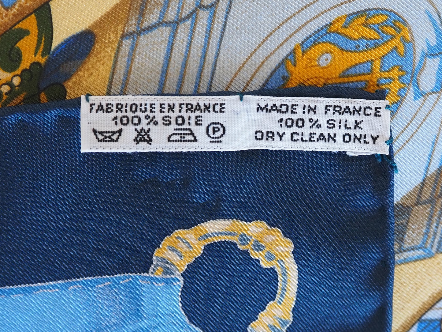 Silk scarf Soleil De Soie by Latham Hudsons Estate Jewellery