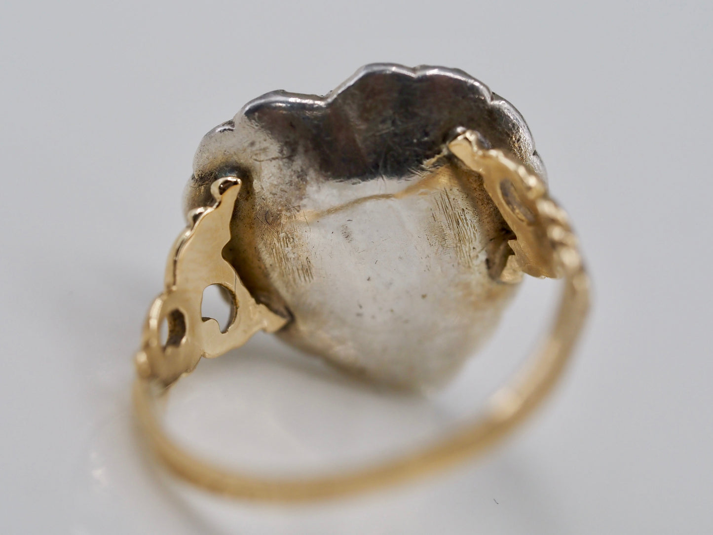 Antique Garnet and Diamond Ring Hudsons Estate Jewellery