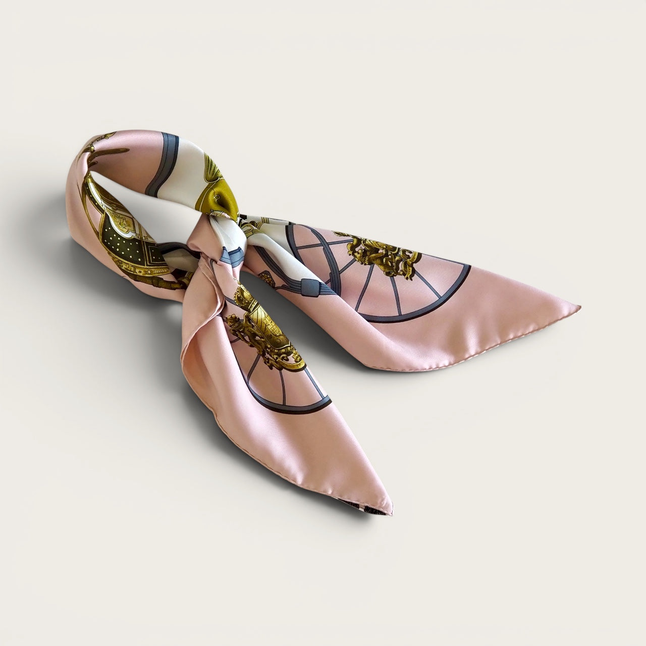 Hermès Carré 90 'Springs' Silk Scarf Hudsons Estate Jewellery