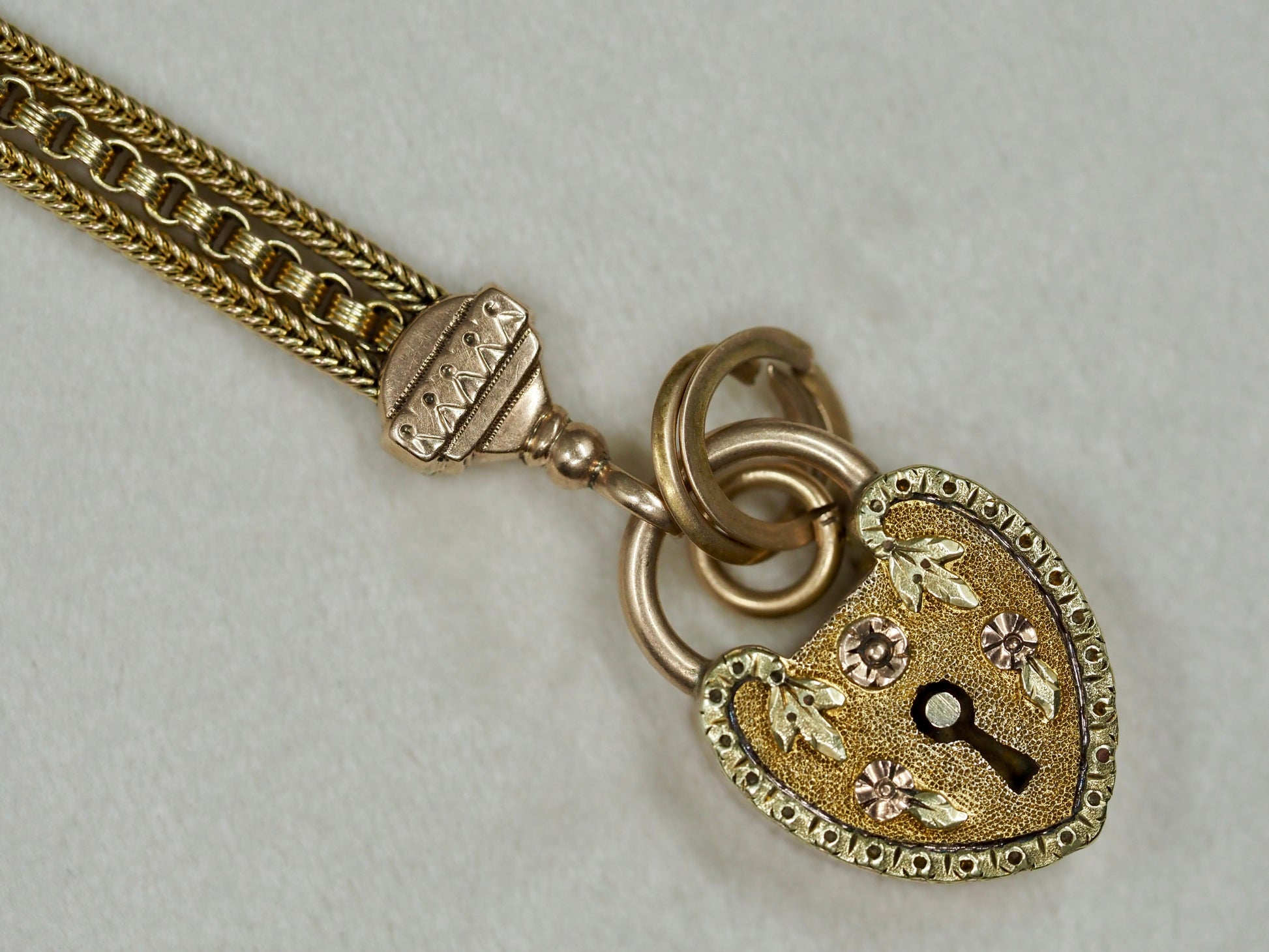 Antique Albertina Chain in 9ct Gold Hudsons Estate Jewellery