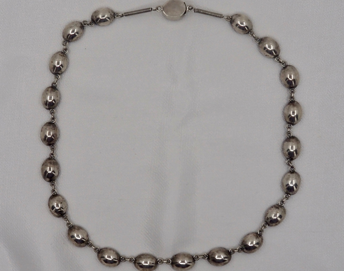 Vintage Silver Riviere with Purple Paste Hudsons Estate Jewellery
