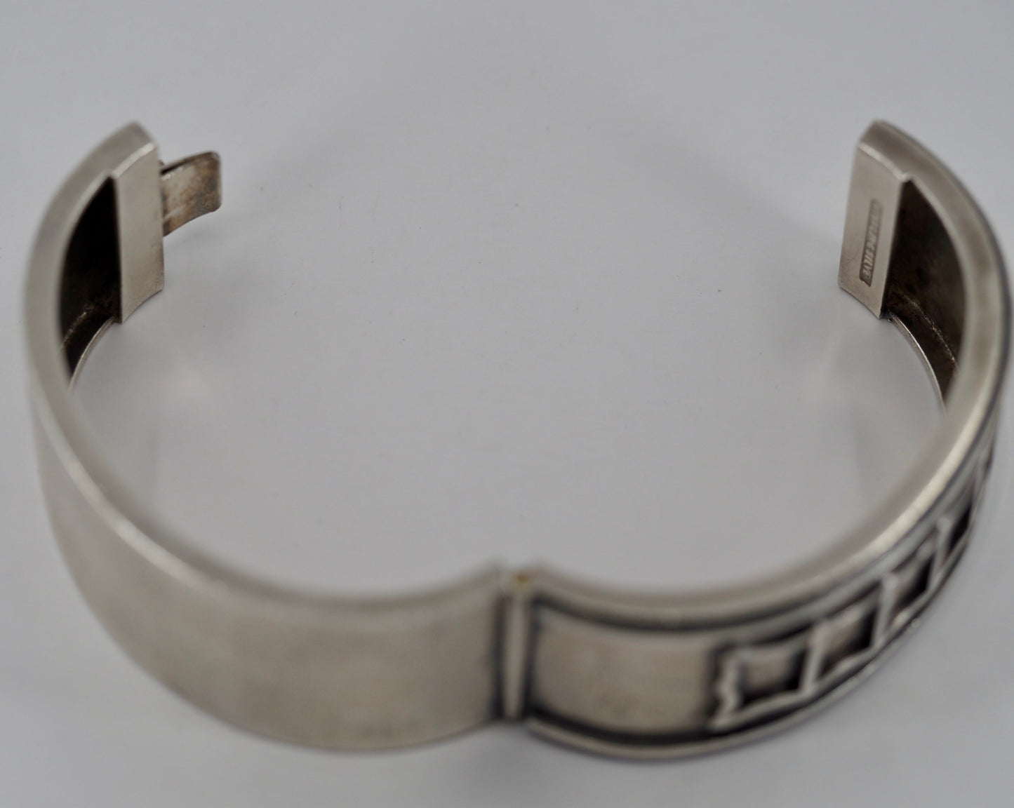 Vintage Sterling Silver Bangle Hudsons Estate Jewellery