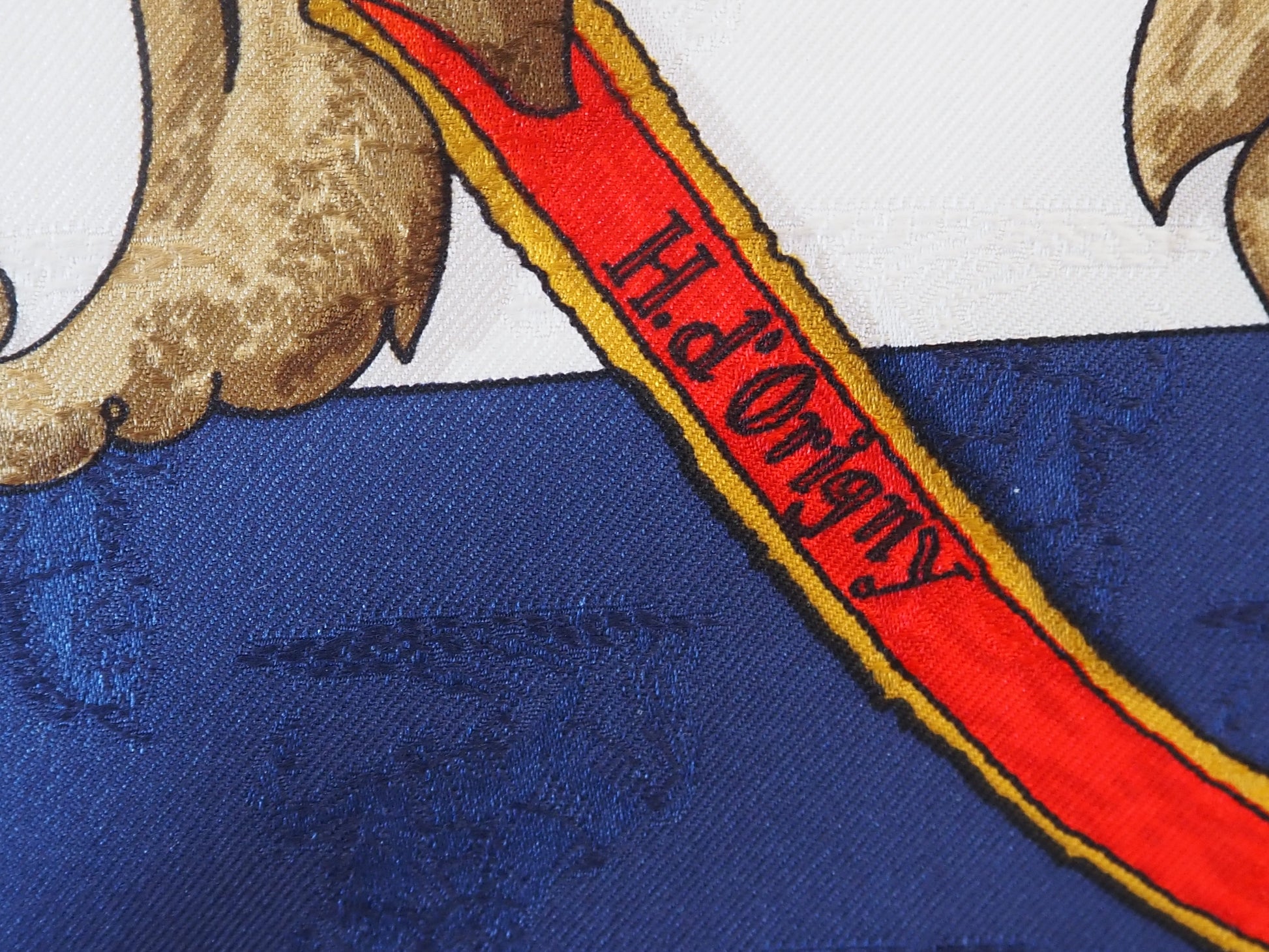 Silk scarf L'Instrvction Dv Roy En L'Exrcice De Monter A Cheval Hudsons Estate Jewellery