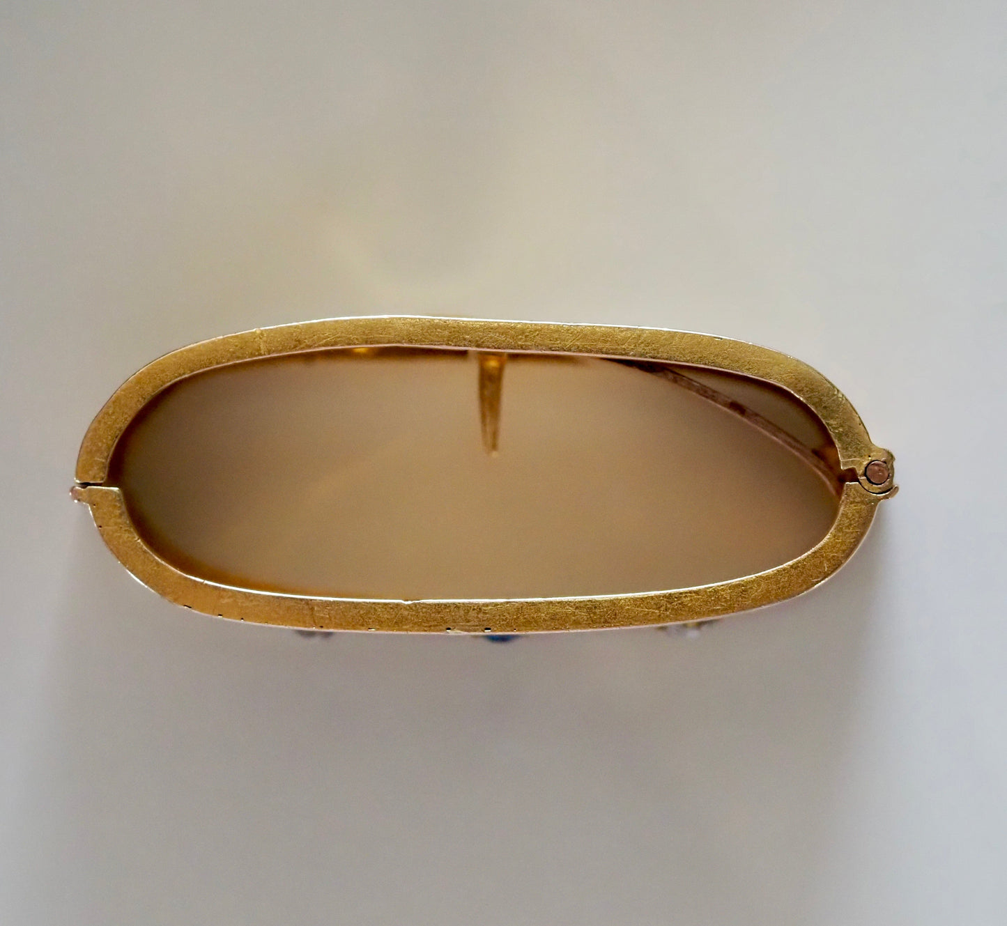 Antique Victorian 15ct Gold Scarf Clip Hudsons Estate Jewellery