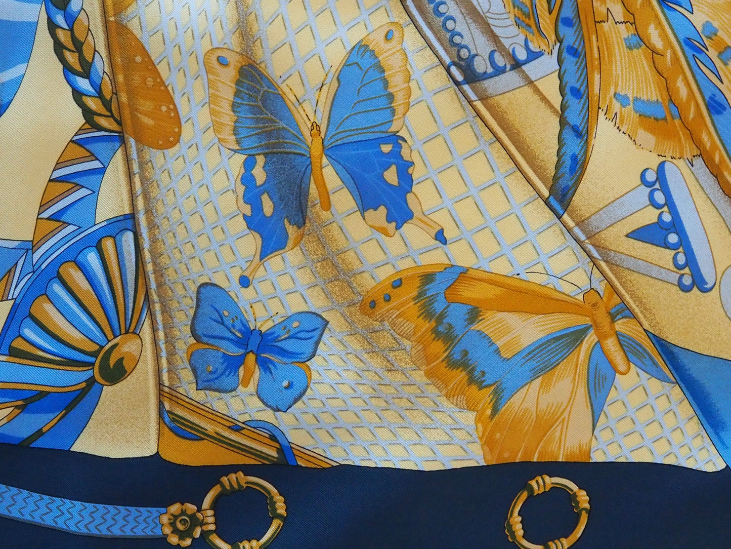 Silk scarf Soleil De Soie by Latham Hudsons Estate Jewellery