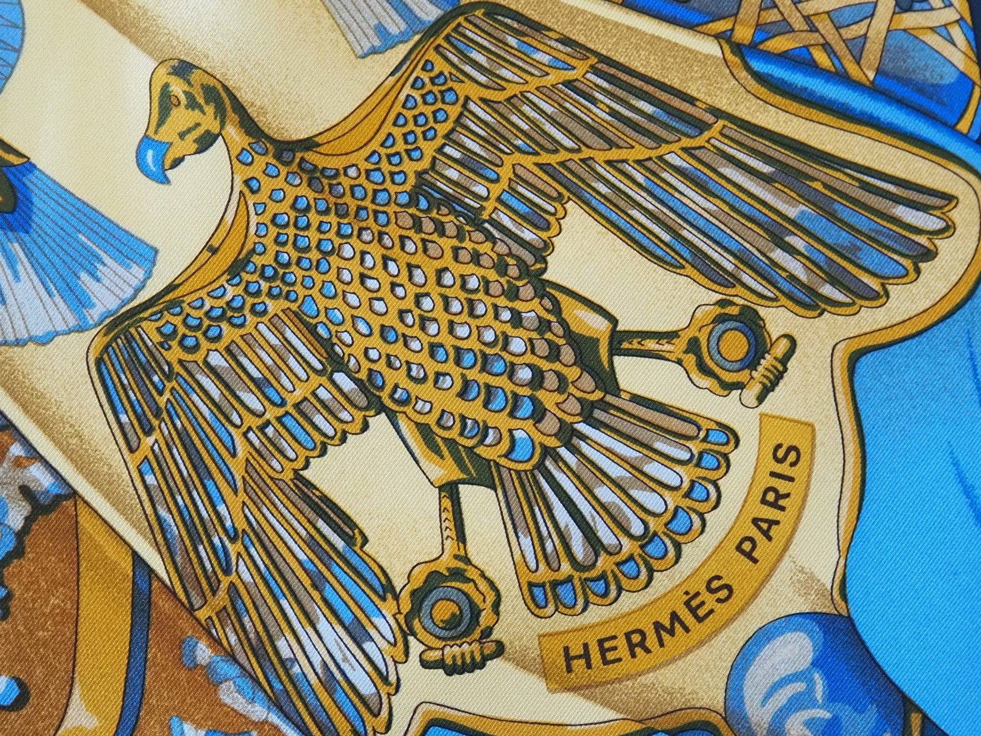 Silk scarf Soleil De Soie by Latham Hudsons Estate Jewellery