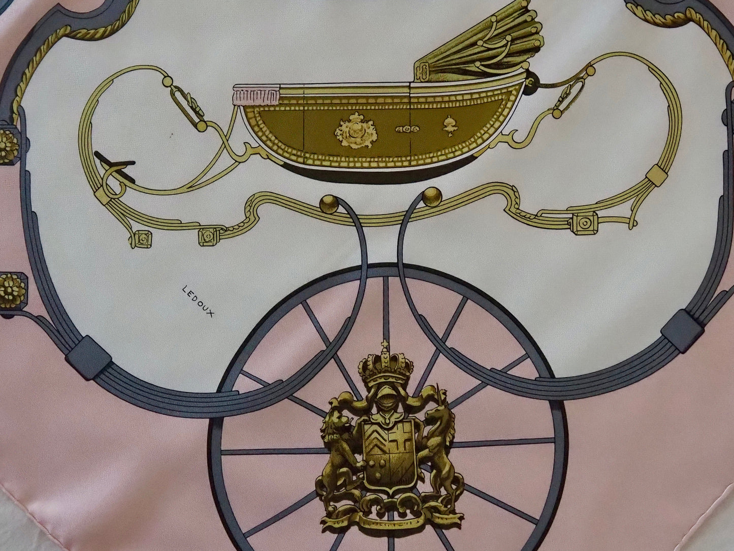 Silk scarf ?Springs Hudsons Estate Jewellery