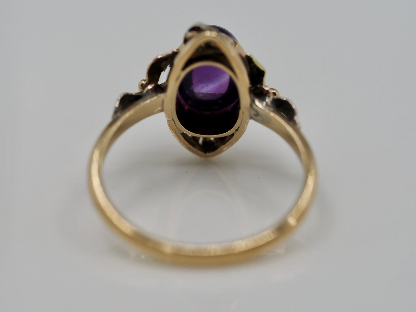 Antique Garnet and Diamond Ring Hudsons Estate Jewellery