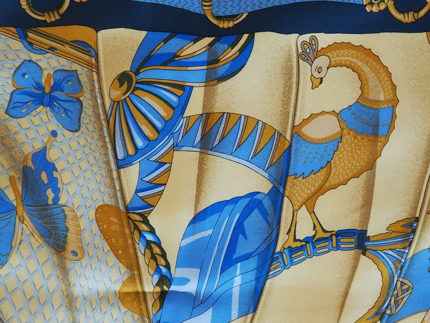 Silk scarf Soleil De Soie by Latham Hudsons Estate Jewellery