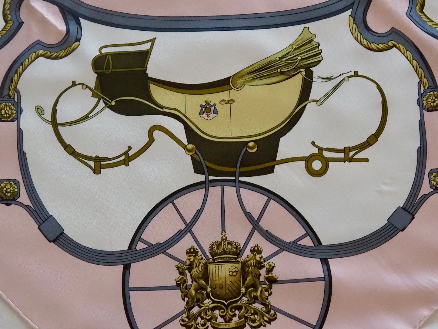 Silk scarf ?Springs Hudsons Estate Jewellery