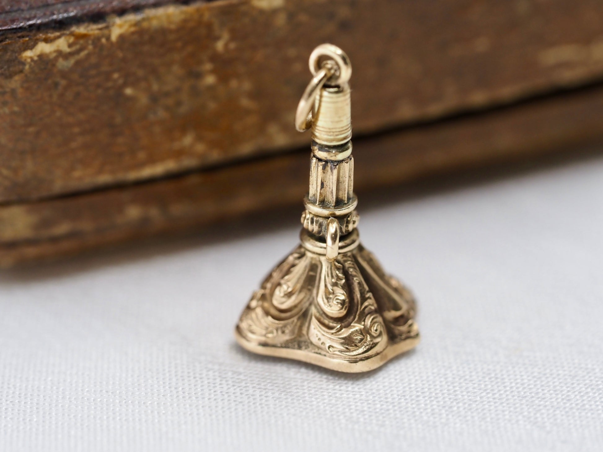 Antique stone monogram seal Hudsons Estate Jewellery