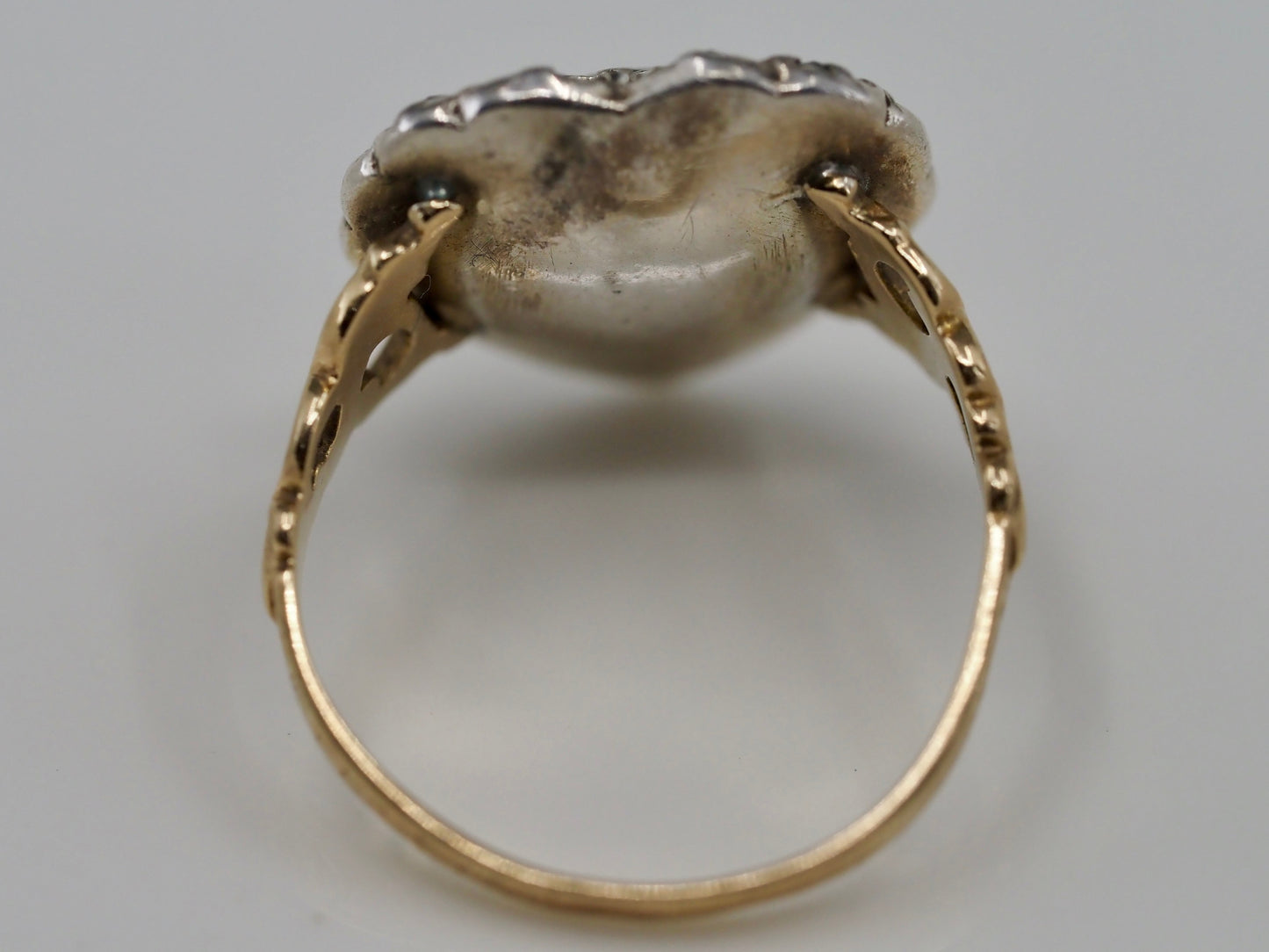 Antique Garnet and Diamond Ring Hudsons Estate Jewellery