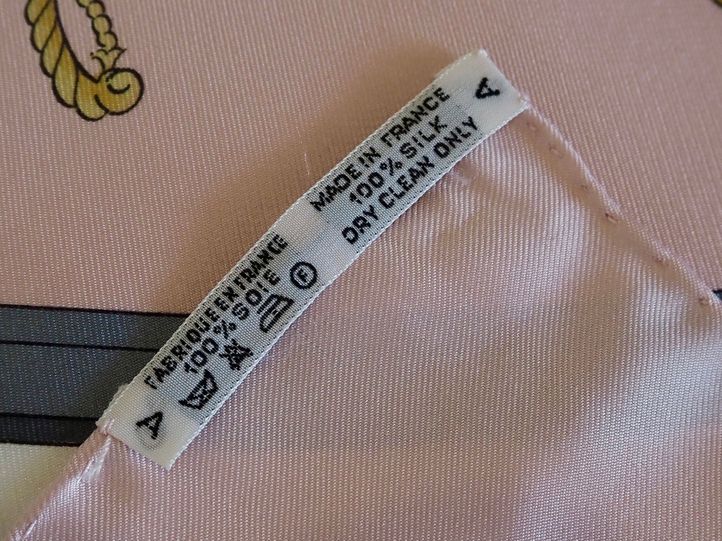 Silk scarf ?Springs Hudsons Estate Jewellery