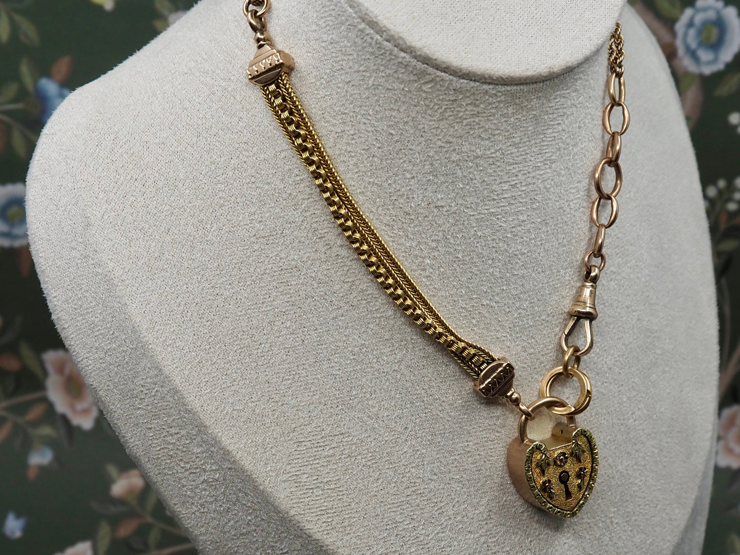 Antique Albertina Chain in 9ct Gold Hudsons Estate Jewellery
