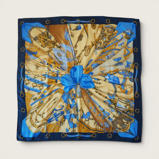Silk scarf Soleil De Soie by Latham Hudsons Estate Jewellery