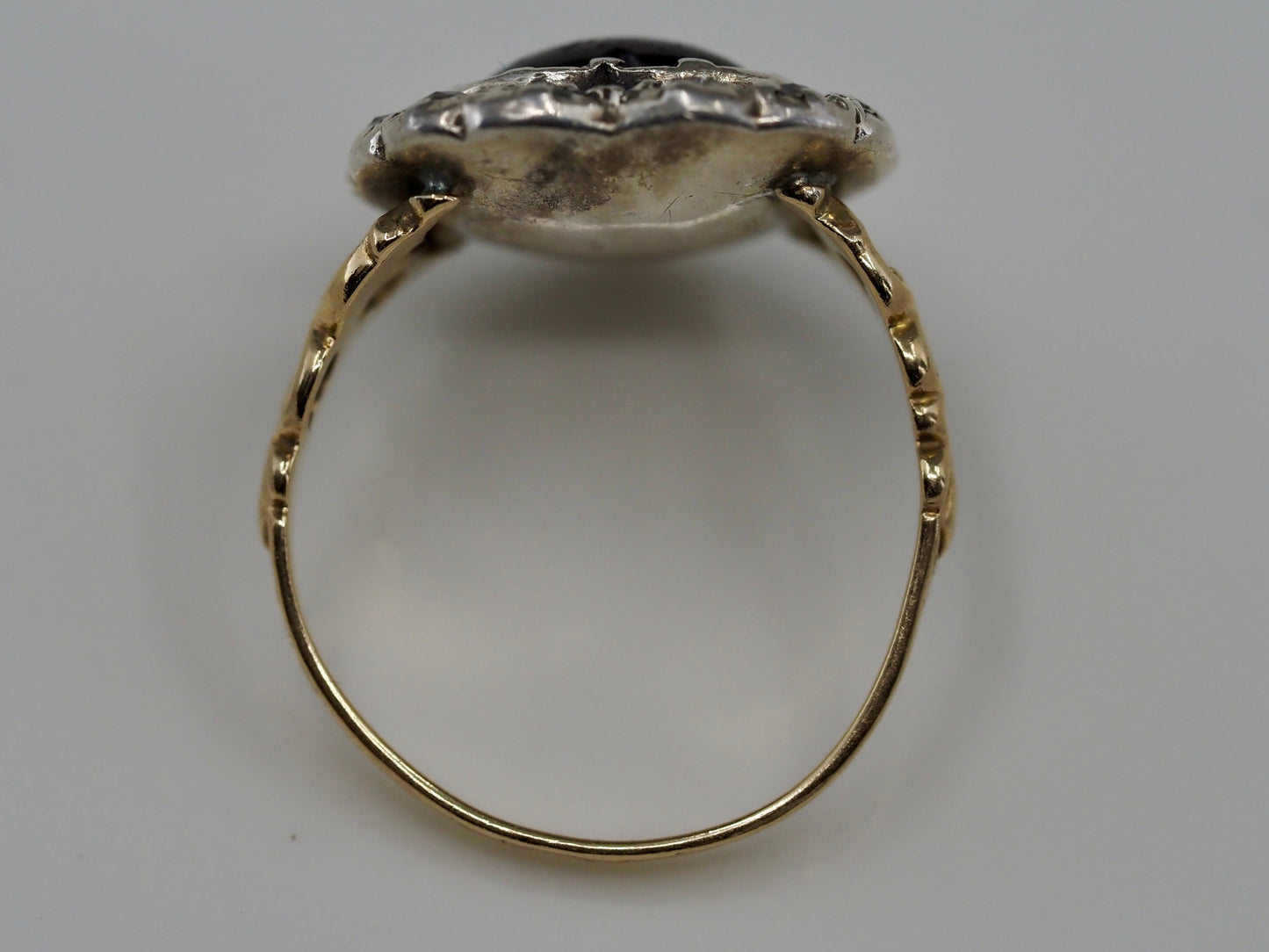 Antique Garnet and Diamond Ring Hudsons Estate Jewellery