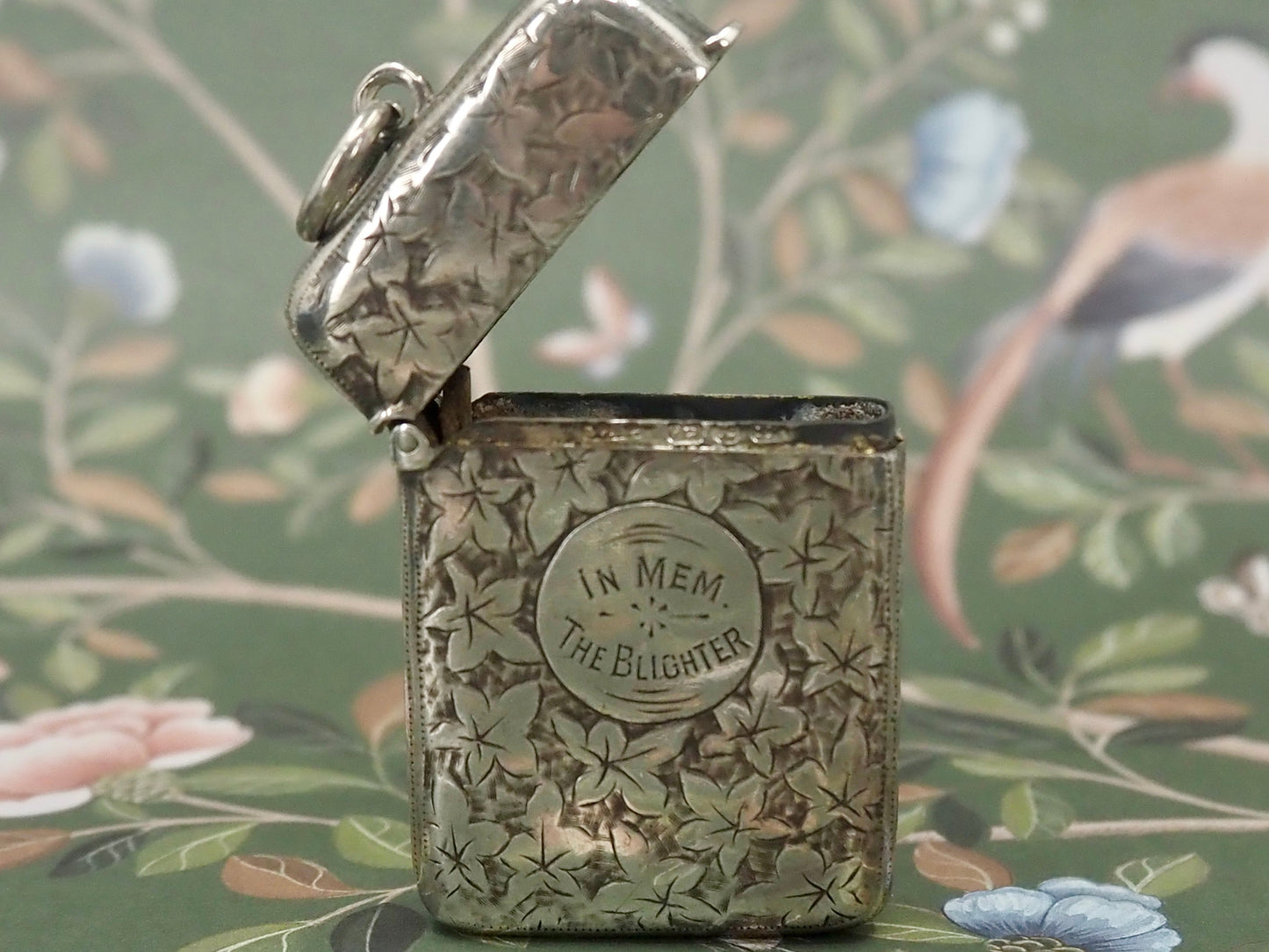 Antique Sterling Silver Vesta Hudsons Estate Jewellery